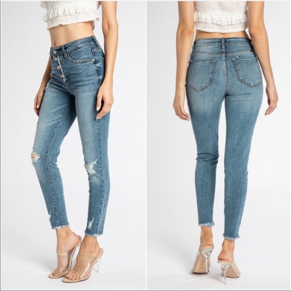 KANCAN Best KanCan High Waisted Jeans - Picture 4 of 4